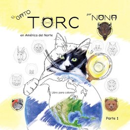 El GATO TORC  en América del Norte Libro para colorear parte 1