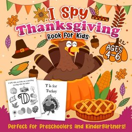 I Spy Thanksgiving Book For Kids