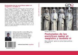 Postulados de las encíclicas mater et magistra y laudato sì