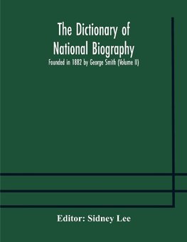 The dictionary of national biography