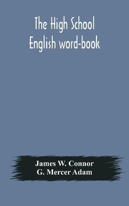 The high school English word-book