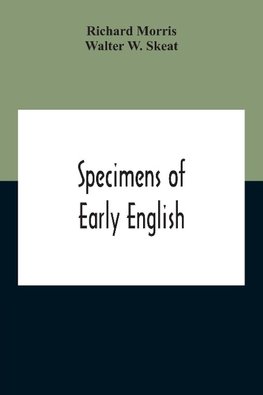 Specimens Of Early English