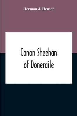 Canon Sheehan Of Doneraile