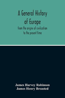 A General History Of Europe