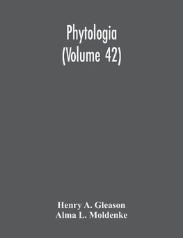 Phytologia (Volume 42)