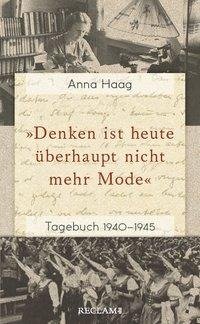 »Denken ist heute überhaupt nicht mehr Mode«