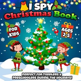 I Spy Christmas Book For Kids Ages 2-5