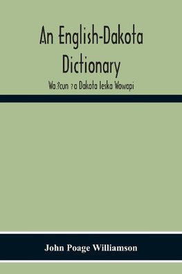 An English-Dakota Dictionary