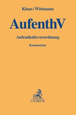 Aufenthaltsverordnung