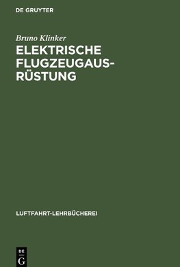 Elektrische Flugzeugausrüstung