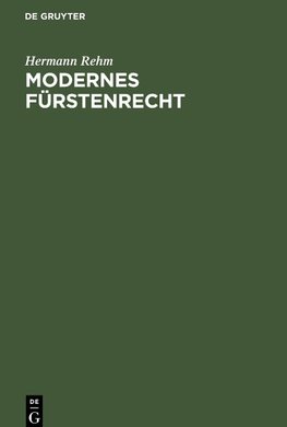 Modernes Fürstenrecht