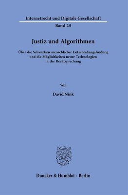 Justiz und Algorithmen.