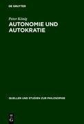 Autonomie und Autokratie