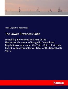 The Lower Provinces Code