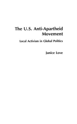 The United States Anti-Apartheid Movement