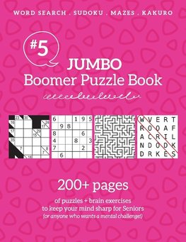 Jumbo Boomer Puzzle Book #5