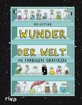 Wunder der Welt in farbigen Grafiken