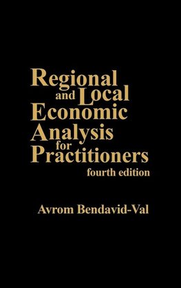 Regional and Local Economic Analysis for Practitioners