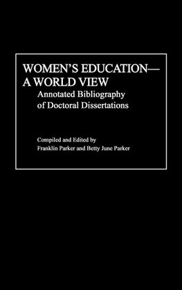 Women's Education, A World View