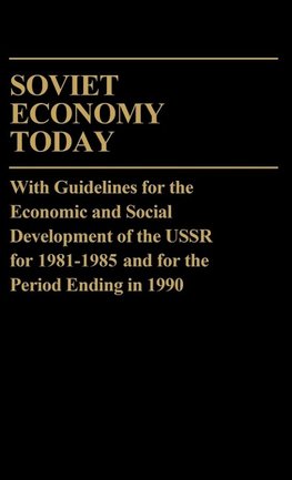 Soviet Economy Today