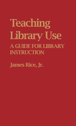 Teaching Library Use