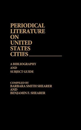 Periodical Literature on United States Cities