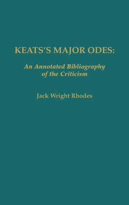 Keats's Major Odes