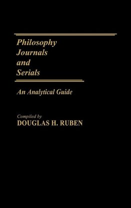 Philosophy Journals and Serials