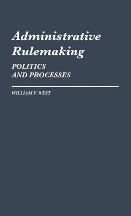 Administrative Rulemaking