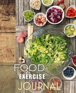 Food and Exercise Journal for Healthy Living - Food Journal for Weight Lose and Health - 90 Day Meal and Activity Tracker - Activity Journal with Daily Food Guide