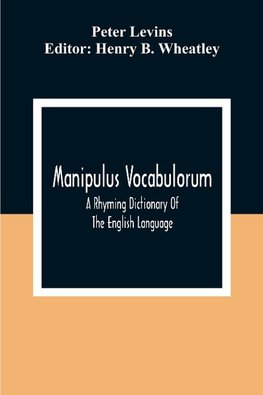 Manipulus Vocabulorum