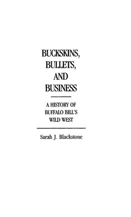 Buckskins, Bullets, and Business