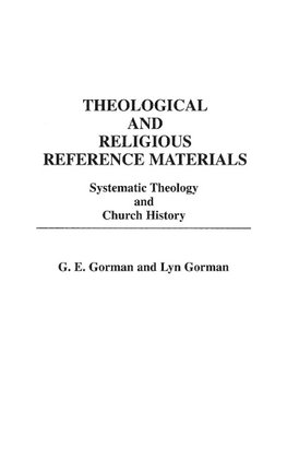 Theological and Religious Reference Materials