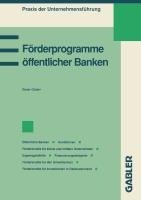 Förderprogramme öffentlicher Banken