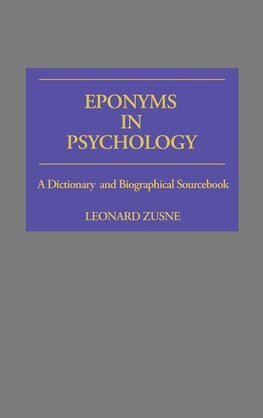 Eponyms in Psychology