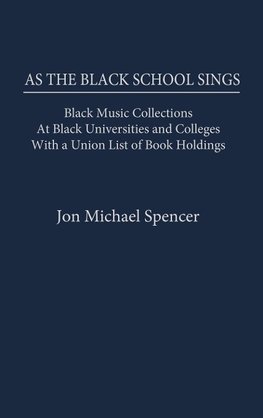 As the Black School Sings