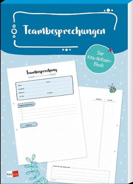 Der Kita-Notizen-Block: Teambesprechungen