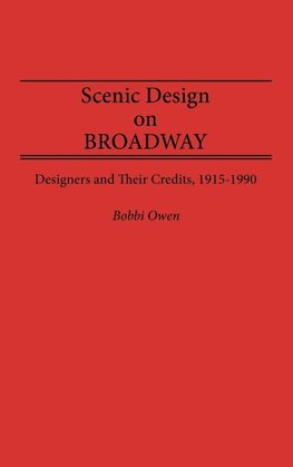 Scenic Design on Broadway