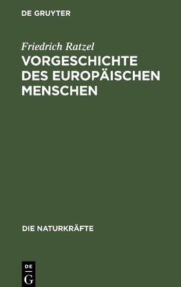 Vorgeschichte des europäischen Menschen