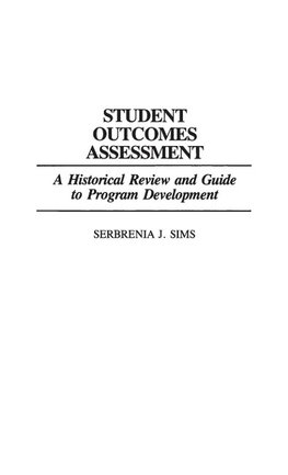 Student Outcomes Assessment