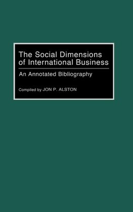 The Social Dimensions of International Business