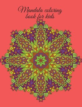 Mandala coloring book for kids