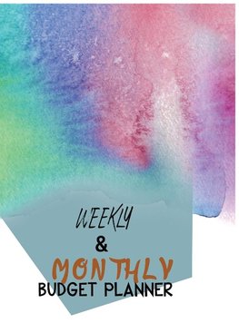 Budget Planner Weekly and Monthly Budget Planner for Bookkeeper Easy to use Budget Journal (Easy Money Management)