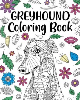 Greyhound Coloring Book