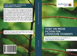 TITBIT ON PROSE FICTION FOR LITERATURE STUDENTS