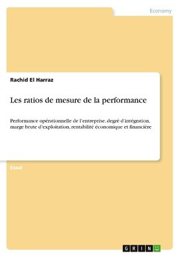 Les ratios de mesure de la performance