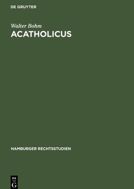 Acatholicus