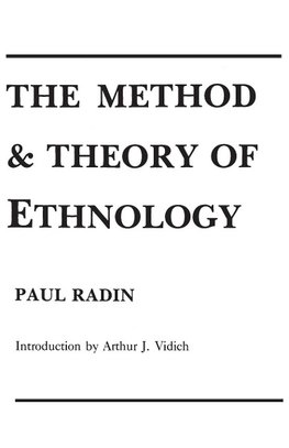 The Method and Theory of Ethnology