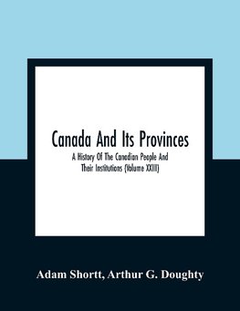 Canada And Its Provinces