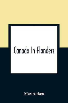 Canada In Flanders